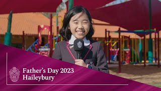 Haileybury  Fathers Day 2023 [upl. by Ertnod]