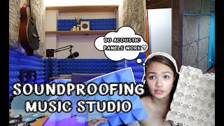 SOUNDPROOFING A ROOM Music Studio Design [upl. by Seale]