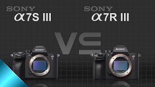 Sony alpha a7S III vs Sony alpha a7R III [upl. by Ybloc424]