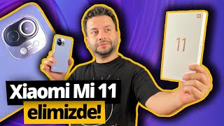 Xiaomi Mi 11 kutudan çıkıyor 🔥 Snapdragon 888li acil video Türkiyede ilk [upl. by Roxanne375]