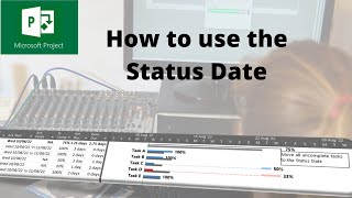 Maximizing Microsoft Project Status Date Strategies [upl. by Skutchan]