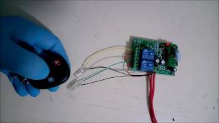 How to program a 2channel remote control receiver [upl. by Adnohr197]