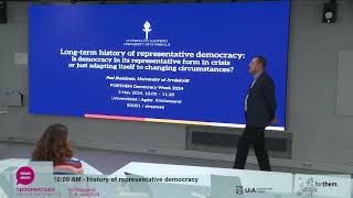 Democracy week  History of representative democracy [upl. by Lleinnad973]