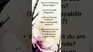 Was machst du am Wochenende deutsch english lernenmityoutube [upl. by Adnalu]