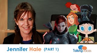 Jennifer Hale  Talking Voices Part 1 [upl. by Aicerg]