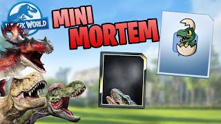 GANA FACIL al MINIMORTEM  Jurassic World Alive [upl. by Geiss618]