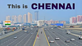 Chennai City  capital of Tamil Nadu  आइये घुमे चेन्नई 🌴🇮🇳 [upl. by Farlay]