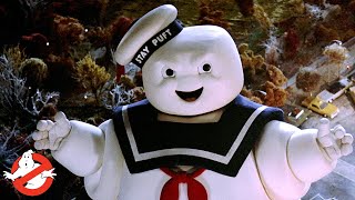 Stay Puft Marshmallow Man  Film Clip  GHOSTBUSTERS  With Captions [upl. by Nauqram]