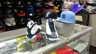 Nike Air Jordan Retro 13  Obsidian 13s  at Street Gear Hempstead NY [upl. by Adair]