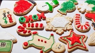 How to Make Easy Christmas Sugar Cookies  The Easiest Way [upl. by Ennovart410]