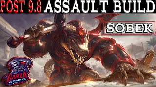 Sobek High Pressure Assault Build An Ishtar Counter Build SMITE Arena [upl. by Slaohcin169]