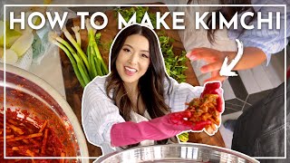 How to Make Authentic Korean Kimchi Easy StepByStep Recipe [upl. by Innaig585]