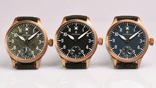 Steinhart Nav BUhr 42 Handwind Bronze [upl. by Ytineres237]