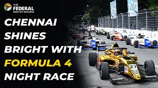 Chennai hosts South Asia’s first Formula 4 night street car race  The Federal [upl. by Norrab900]