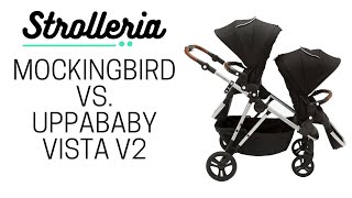 Mockingbird vs UPPAbaby VISTA V2 Stroller Comparison [upl. by Iccir]