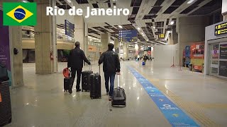 Arriving In RIO DE JANEIRO 🇧🇷  RIOgaleão  Tom Jobim International Airport GIG  Walk Tour [upl. by Gardiner]