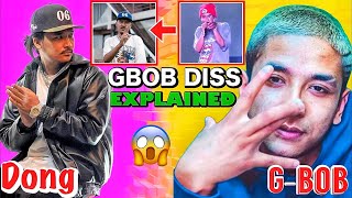 GBOB DISS TO DONG 😱EXPLAINED  MISUNDERSTANDING OR REAL [upl. by Esinaej261]