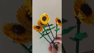 I made a tutorial on how to build a LEGO flower bouquet ad [upl. by Whang]