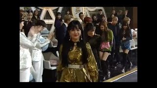 180110 BTS Reaction to BLACKPINK won BONSANG  GDA [upl. by Imit]