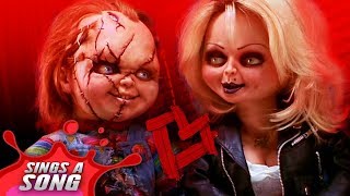 The ChuckyTiffany Love Song I Kissed A Doll Childs Play Horror Halloween Parody [upl. by Bronder]