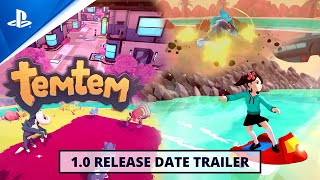 Temtem  10 Release Date Trailer  PS5 Games [upl. by Arreyt]