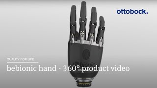 bebionic hand  360° product video  Ottobock [upl. by Zoba]