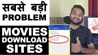 BIGGEST PROBLEM WITH MOVIES DOWNLOADING SITES  Make 200 Per Day With Adsense [upl. by Daffie382]