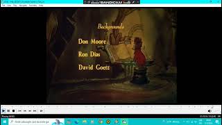 Closing to The Secret Of Nimh Family Fun 01 dvd eng [upl. by Vivle395]