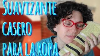 Cómo hacer suavizante casero para la ropa [upl. by Alasteir]