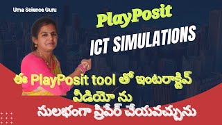 How to create Interactive video in PlayPosit tool very easily PlayPositUseful for Teachers [upl. by Ynahpit]