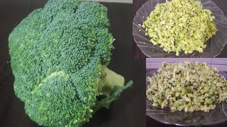 Healthy Broccoli Thoran Kerala Style Broccoli Recipe [upl. by Eppes]