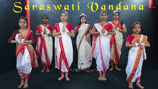 Saraswati Vandana  सरस्वती वंदना  Fly High Dance Academy [upl. by Isadore]