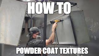 Powder Coating Tips  Wrinkles Textures Rivers [upl. by Leidgam]