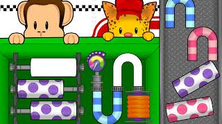 Monkey Preschool Lunchbox Fix It Game Play for Kids [upl. by Annotahs46]