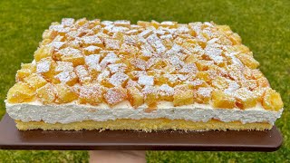 Torta MIMOSA 🌾🌾 Sofficissima e con un gusto unico 🍋🍑 [upl. by Nola]