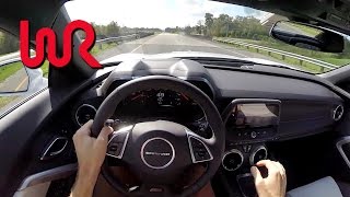 2016 Chevrolet Camaro SS 6MT  WR TV POV Test Drive [upl. by Tarsuss]