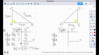 Wiskunde Hoe gebruik ik de stelling van Pythagoras [upl. by Oicanata]