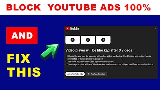 blocks ads and removes youtube messages [upl. by Moriah]