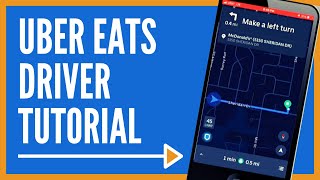 Uber Eats Driver Tutorial 🚗🚗 [upl. by Aneetak]