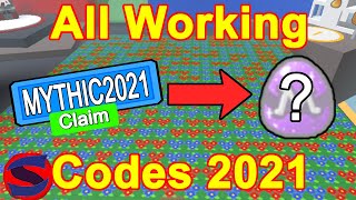 All Working Bee Swarm Simulator Codes In 2021 Roblox [upl. by Alien]