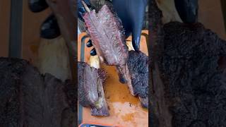 Amazing smoked beef ribs [upl. by Elocan881]