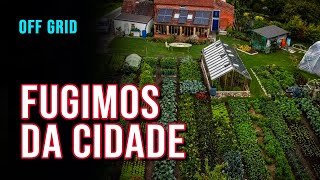 TOUR PELA NOSSA NOVA ÁREA SOBREVIVENCIALISTA FUGINDO DA CIDADE  GUIA OFF GRID [upl. by Keisling]