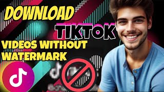 how to download TikTok videos without watermarktiktok download [upl. by Aseiram]