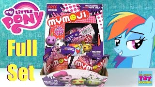 My Little Pony MyMoji Full Set Box Blind Bag Opening Funko  PSToyReviews [upl. by Ahsatam]