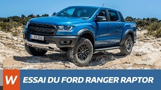 Essai du FORD Ranger Raptor 2019 [upl. by Layman801]