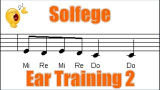 Call and Response Solfege Song 2 of 5  from Exercises for Ear Triaining [upl. by Anohr]