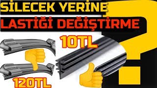 Silecek Yerine Silecek Lastiği Değiştirme Nasıl Yapılır [upl. by Dusty]