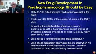 Stephen Stahl  Future of Psychopharmacology  Is New Treatment Innovation “Dead” [upl. by Francois426]