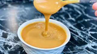 COMMENT RÉUSSIR LE CARAMEL AU BEURRE SALÉ SAUCE CARAMEL MAISON À 3 INGRÉDIENTS 🍯 Deli cuisine [upl. by Attevad]