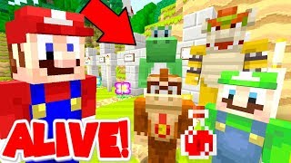 Minecraft  Super Mario Series  They Are Alive MAGIC POTION WORKED 330 [upl. by Netsriik809]